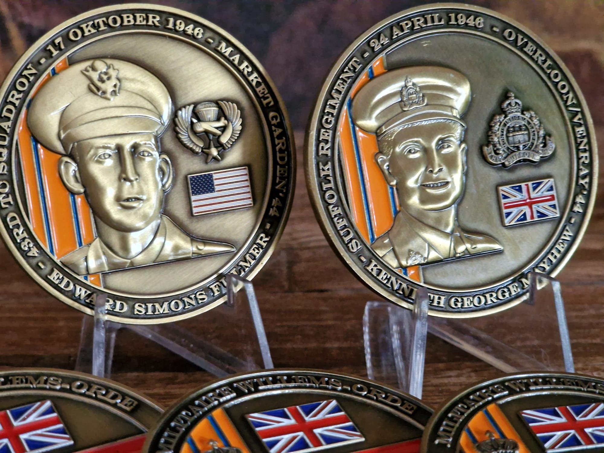 Coin-serie 'Five Knights' nr 1 Kenneth Mayhew RMWO - Afbeelding 2