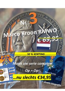 Coin-serie 'Five Knights' nr 3 Marco Kroon RMWO